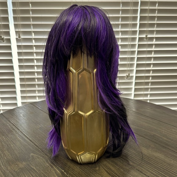 Sexy Purple and Black Wig - Picture 3 of 6
